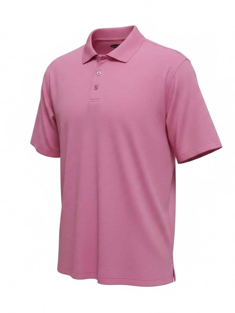 Pebble Beach Performance Polo Shirt  Size XL Pink Golf Resortwear